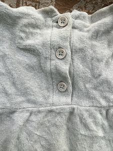 Girl Kid Dress- Grey- Soft Cotton Dress