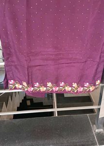 Embroidered Silk salwar kurta