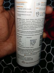 TAC Methi Shampoo with Amla