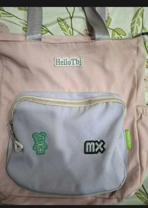 🔻PRICEDROP 🦄HelloTbj Pastel Pink Tote Bag