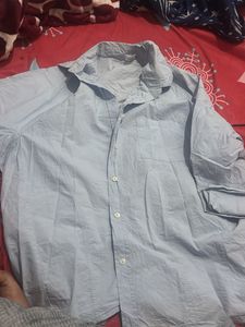 Light Blue Oversized Shirt