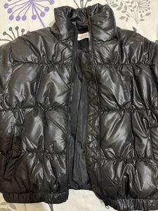 Cover story Black Puffer Jacket