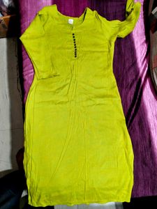 Lime Green Kurta