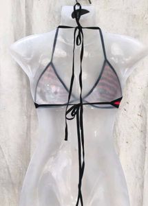 Gothic Skeleton Print Bikini Top