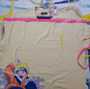 Men's Naruto Graphic Print T-Shirt