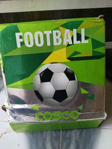 Cosco Platina Leather Men's Footballs, Size 5