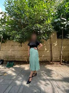 Pleated Midi Skirt For Women