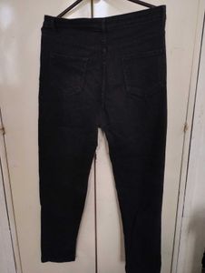 Classic Black Wash Denim Jeans