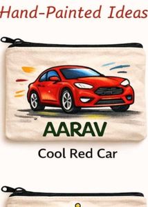 Customized Pouch with Car Design