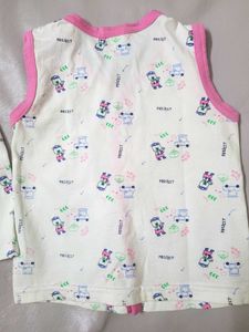 Like New UNISEX Baby Cotton Co-ord Set 🌸