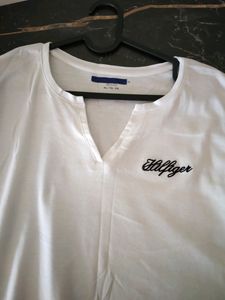 White T-shirt.