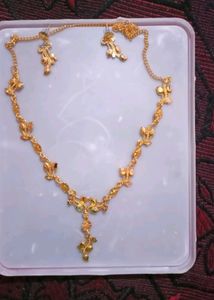 BRAND NEW***GOLD PLATED JEWEL SET