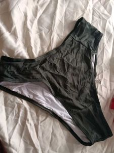 Dark Green Bikini Bottom