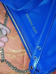 Lino Perros Chain Details Textured Structured Bag