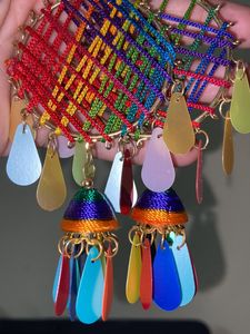 Multi Colour Earrings❤️‍🔥