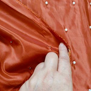 Elegant Embroidered unstitched suit, dress materia