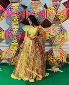 Elegant Floral Lehenga Choli Set