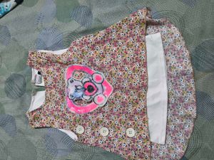 Cute Floral Bunny Top for 4-6 years girl