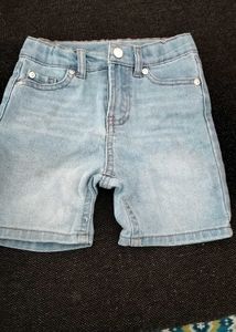 Light Wash Denim Shorts