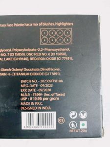 MARS Fantasy Face Palette