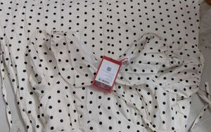 Polka dot Aline tea dress