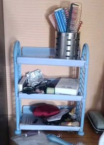 Plastic stand cum organiser for home