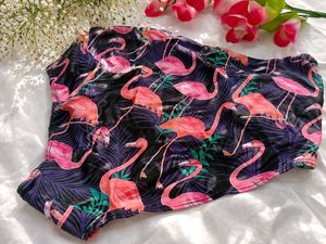 🇨🇵1.24.Flamingo Print Bikini Bottom