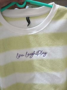 Striped Crewneck Sweatshirt