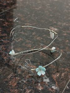 Handmade Floral Wire Wrap ArmCuff