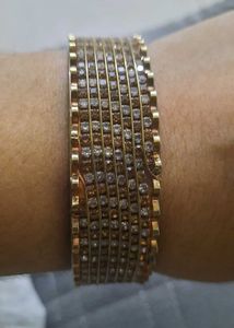 Sparkling Embellished Bangles