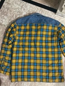 Vintage Diesel Flannel Denim Jacket