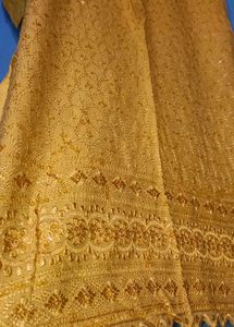 Beautiful Yellow Embroidered Kurta