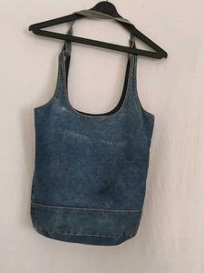 Denim Tote Bag