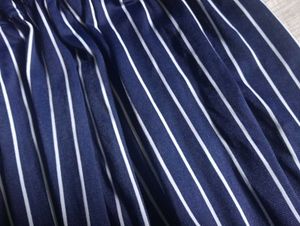 Striped Wide-Leg Pants