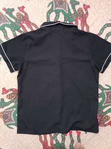 Black night suit top