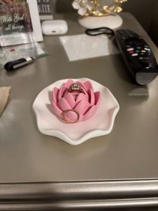 Sacred Lotus Trinket Ring Holder 🪷