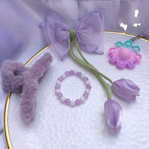 💜 Purple Hair Accessories Hamper 💜
