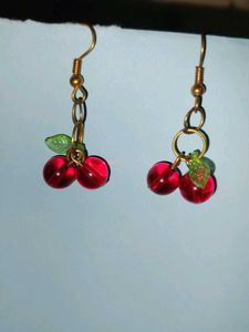 Cute Cherry Earrings