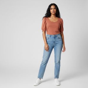 Puff-Sleeves Top