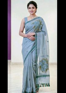 Fancy silk kota saree 2