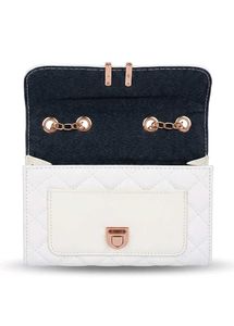 Quilted Chain Sling Bag