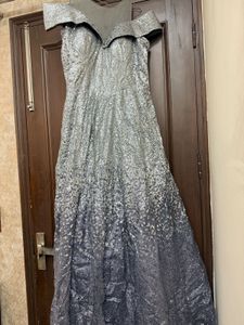 Sparkling Off-Shoulder Gown