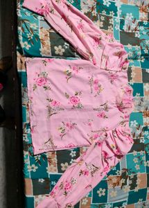 Floral Pink Top