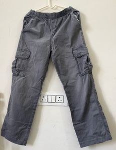 Grey Cargo Pants