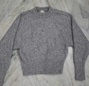Cozy Gray Pullover Sweater