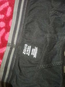 Men's Black &amp; white underwear briefs