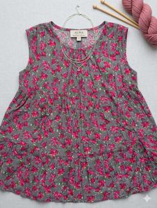 red rose top for women