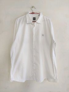 BOSS White Men's Casual Shirt