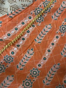 pure cotton kurti set