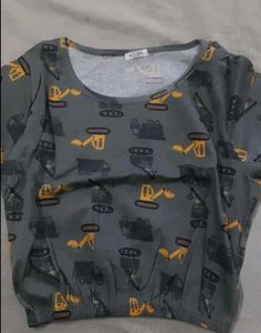 Cute Construction Night suit Set
